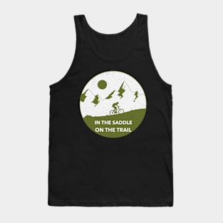 In The Saddle On The Trail MTB Tank Top